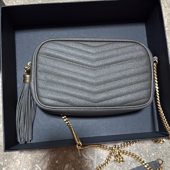 YSL Lou Mini Grain de Poudre Camera Bag - Picture 5 of 15